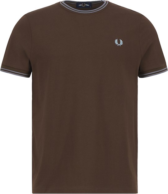 Fred Perry Herren T-Shirt braun