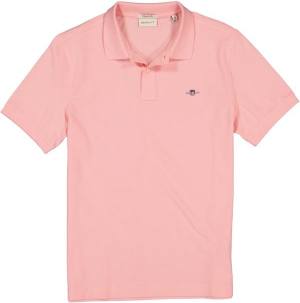 Thumbnail - Gant Herren Polo-Shirt rosa