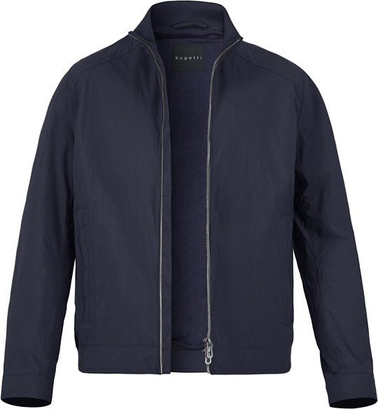 Thumbnail - bugatti Herren Jacke blau unifarben