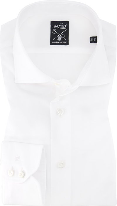 van Laack Herren Hemd weiß Slim Fit