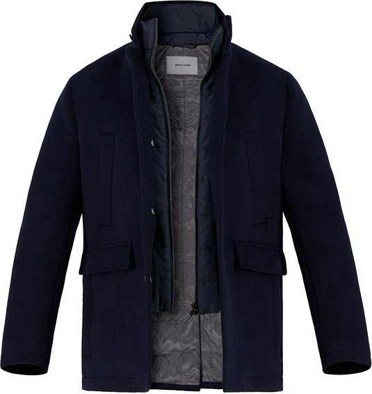 Pierre Cardin Herren Jacke blau unifarben