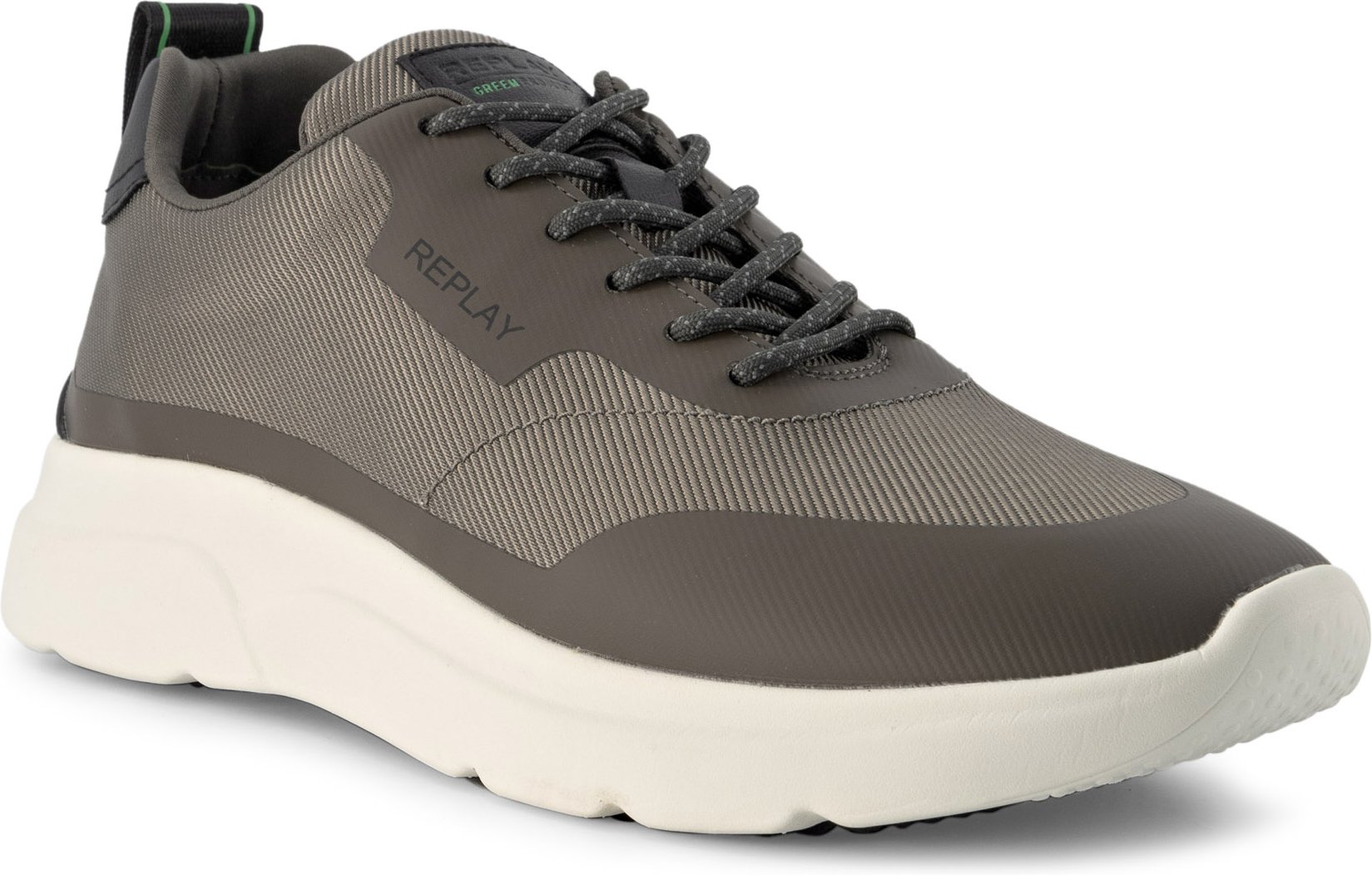 Thumbnail - Replay Herren Sneaker grün Textil & Canvas