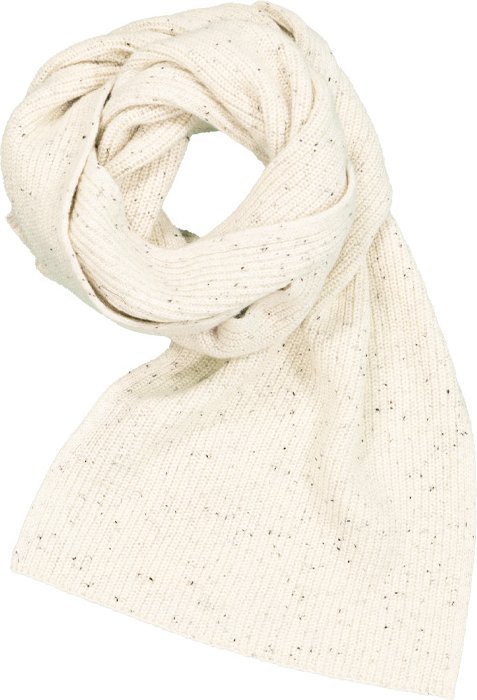 Marc O'Polo Herren Schal grau Woll-Stoff meliert