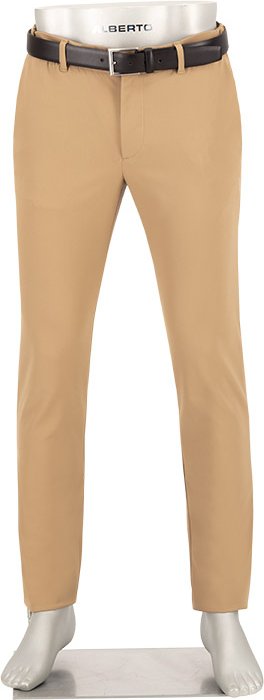 Thumbnail - Alberto Herren Hose beige Slim Fit