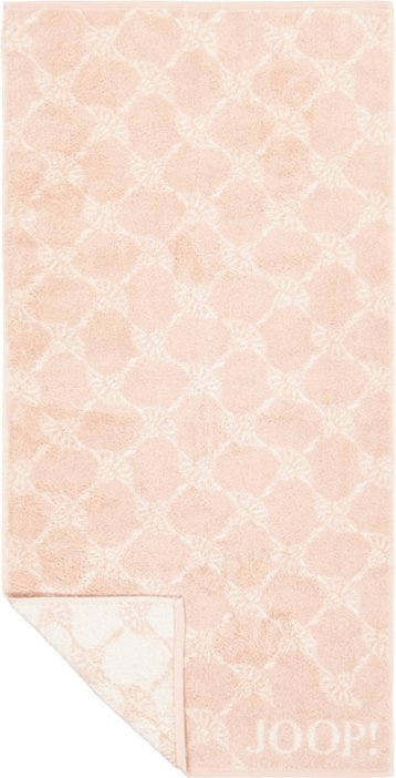 JOOP! Herren Handtuch beige Baumwolle & Mix gemustert