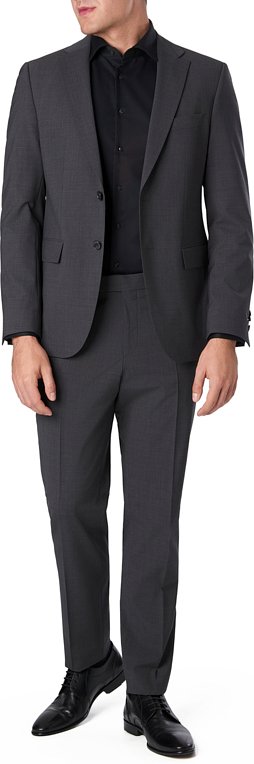 BOSS Black Herren Anzüge grau Slim Fit