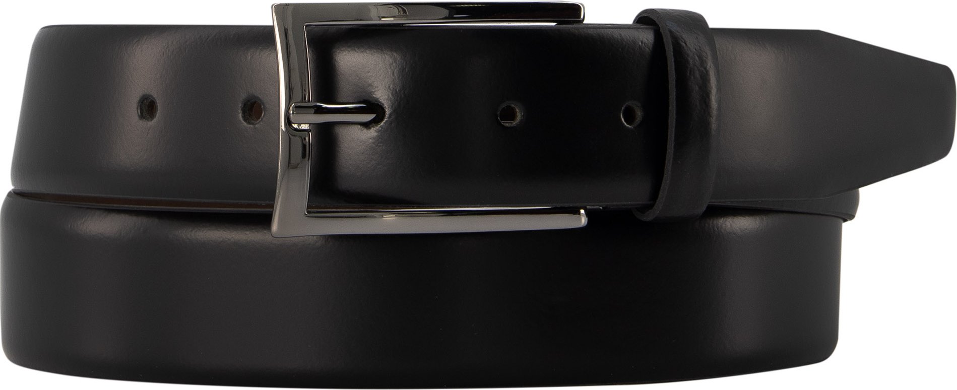 Thumbnail - Lindenmann Herren Gürtel schwarz Glattleder