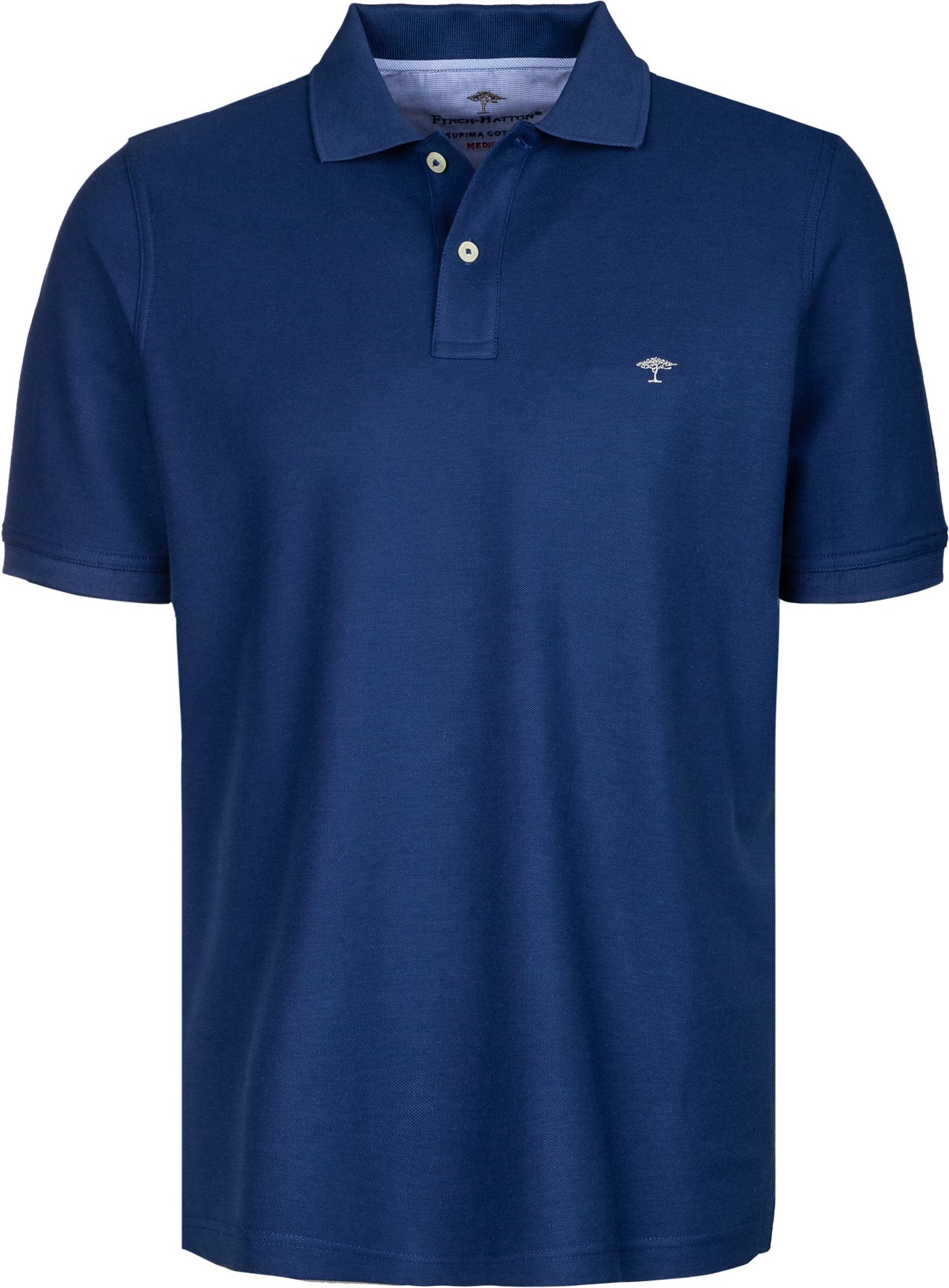 Thumbnail - Fynch-Hatton Herren Polo-Shirt blau