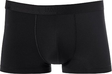 Thumbnail - HANRO Herren Pants schwarz Baumwolle & Mix unifarben