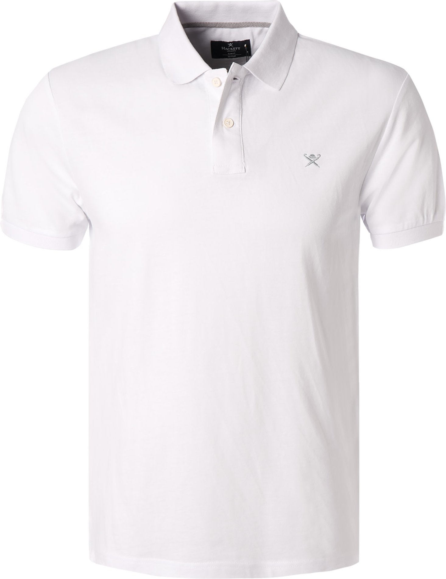 Thumbnail - HACKETT Herren Polo-Shirt weiß Slim Fit