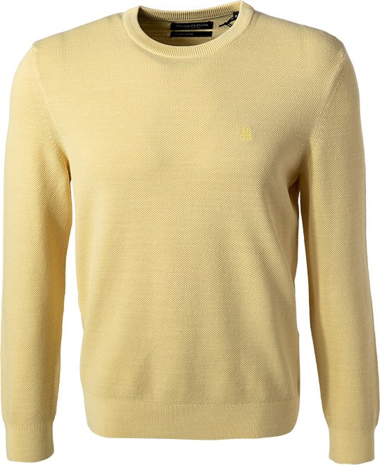 Thumbnail - Marc O'Polo Herren Pullover gelb unifarben