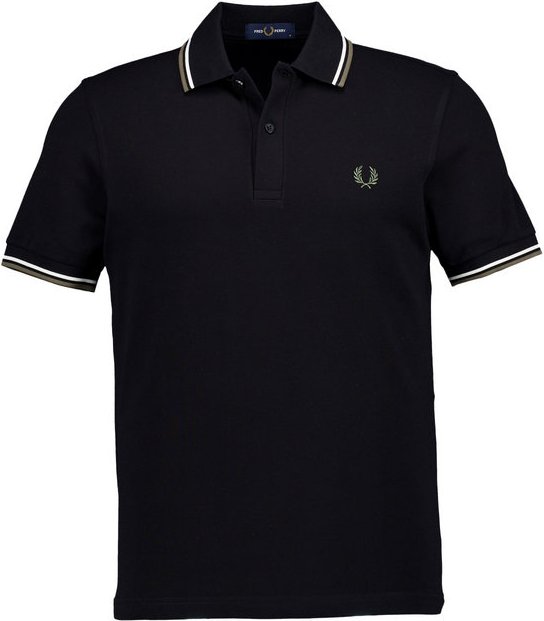 Fred Perry Herren Polo-Shirt schwarz
