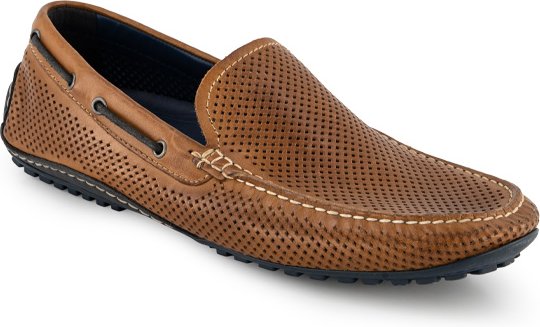 Thumbnail - Sioux Herren Mokassins cognac Glattleder