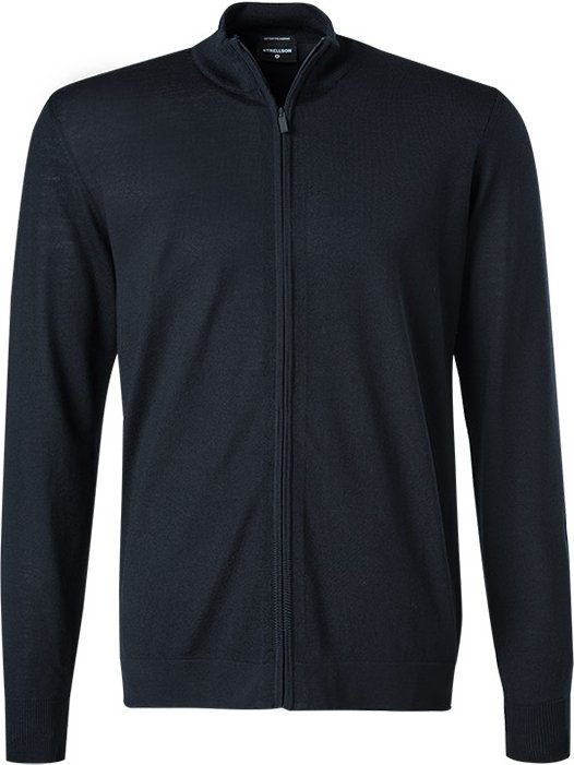 Thumbnail - Strellson Herren Cardigan blau unifarben