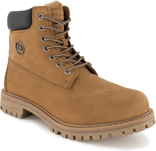 Thumbnail - bugatti Herren Schnürboots braun Velours