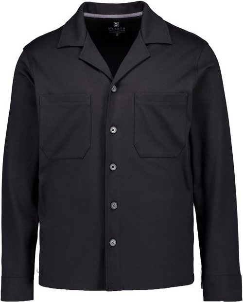 DESOTO Herren Overshirt schwarz