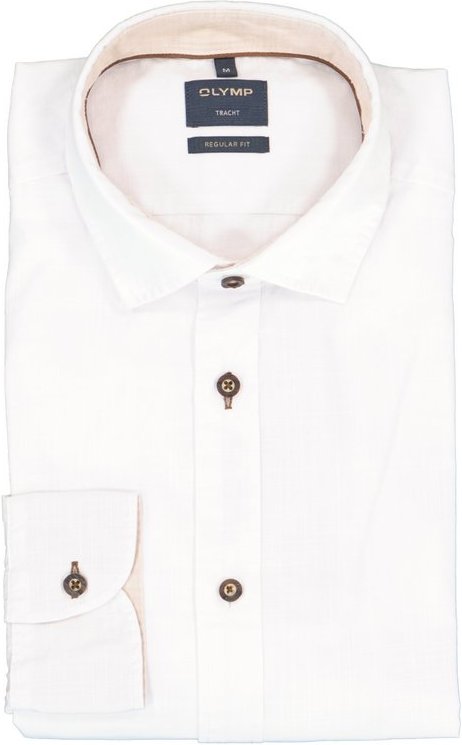OLYMP Herren Hemd weiß