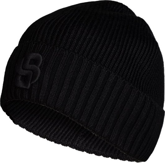 BOSS Black Herren Mützen/Caps/Hüte schwarz Schur-Wolle