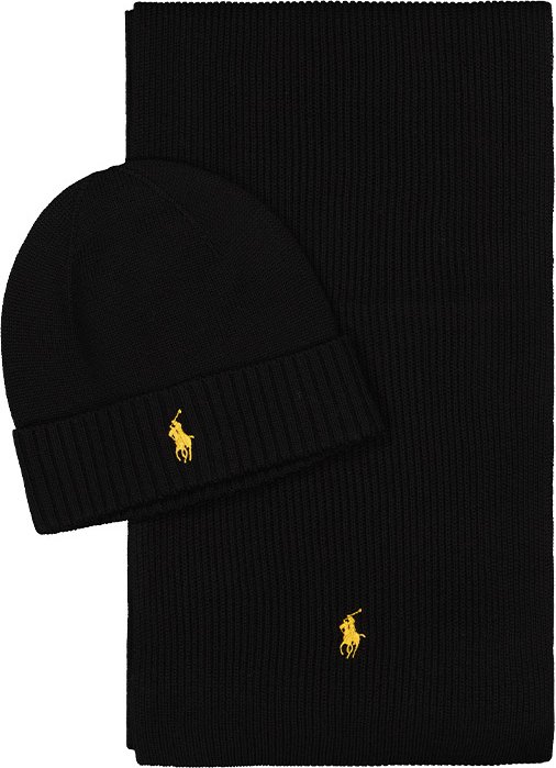 Polo Ralph Lauren Herren Schals schwarz
