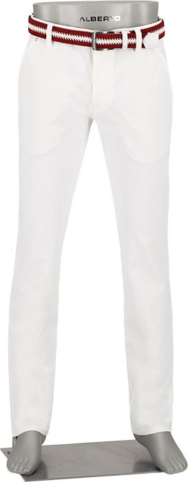 Alberto Golf Herren Hosen weiß