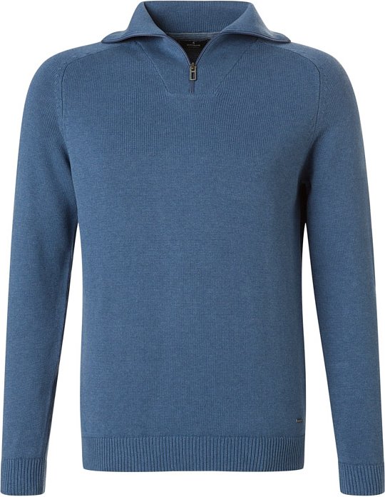 Thumbnail - RAGMAN Herren Troyer blau unifarben