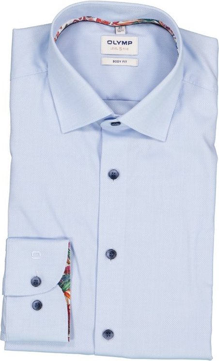 OLYMP Herren Hemden blau