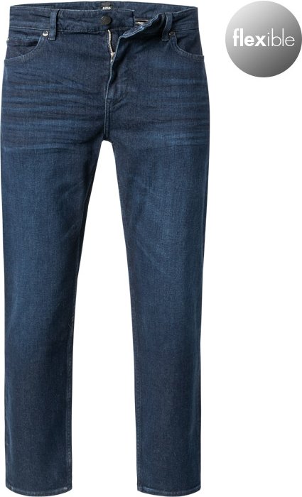Thumbnail - BOSS Black Herren Jeans blau