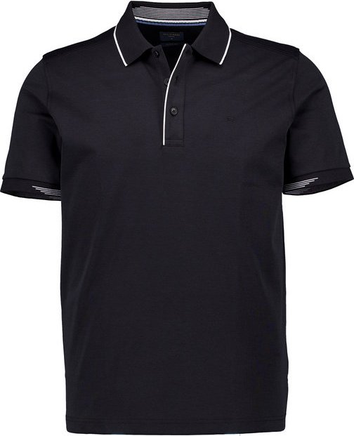 OLYMP Herren Polo-Shirt schwarz