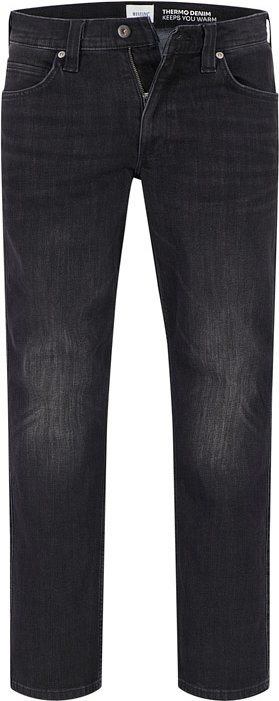 MUSTANG Herren Jeans schwarz Straight Fit