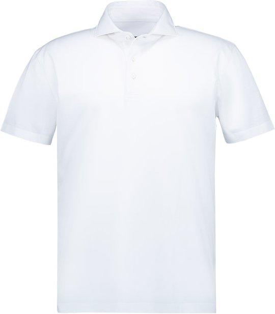 van Laack Herren Polo-Shirt weiß