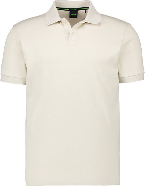 BOSS Green Herren Polo-Shirt beige