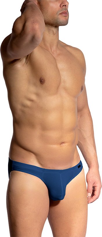 Olaf Benz Herren Slip blau Mikrofaser/Funktion unifarben