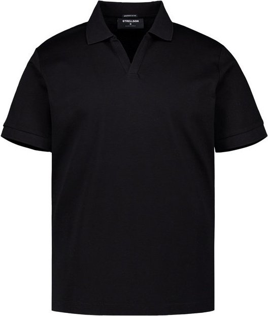 Strellson Herren Polo-Shirt schwarz