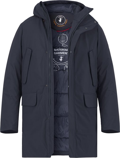 Thumbnail - SAVE THE DUCK Herren Mantel blau