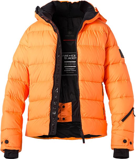 FIRE + ICE Herren Funktionsjacke orange unifarben