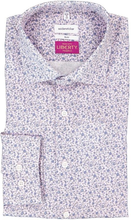 Seidensticker Herren Hemd rosa Slim Fit