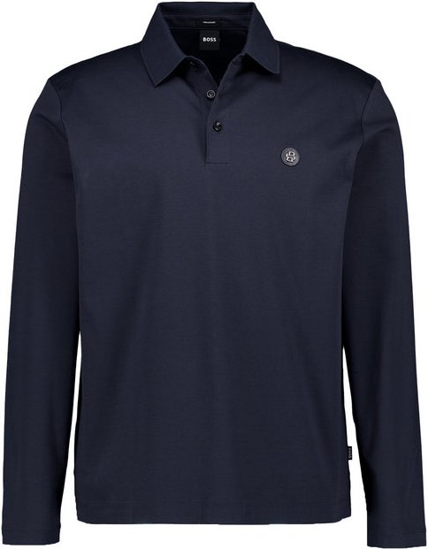 BOSS Black Herren Polo-Shirt blau