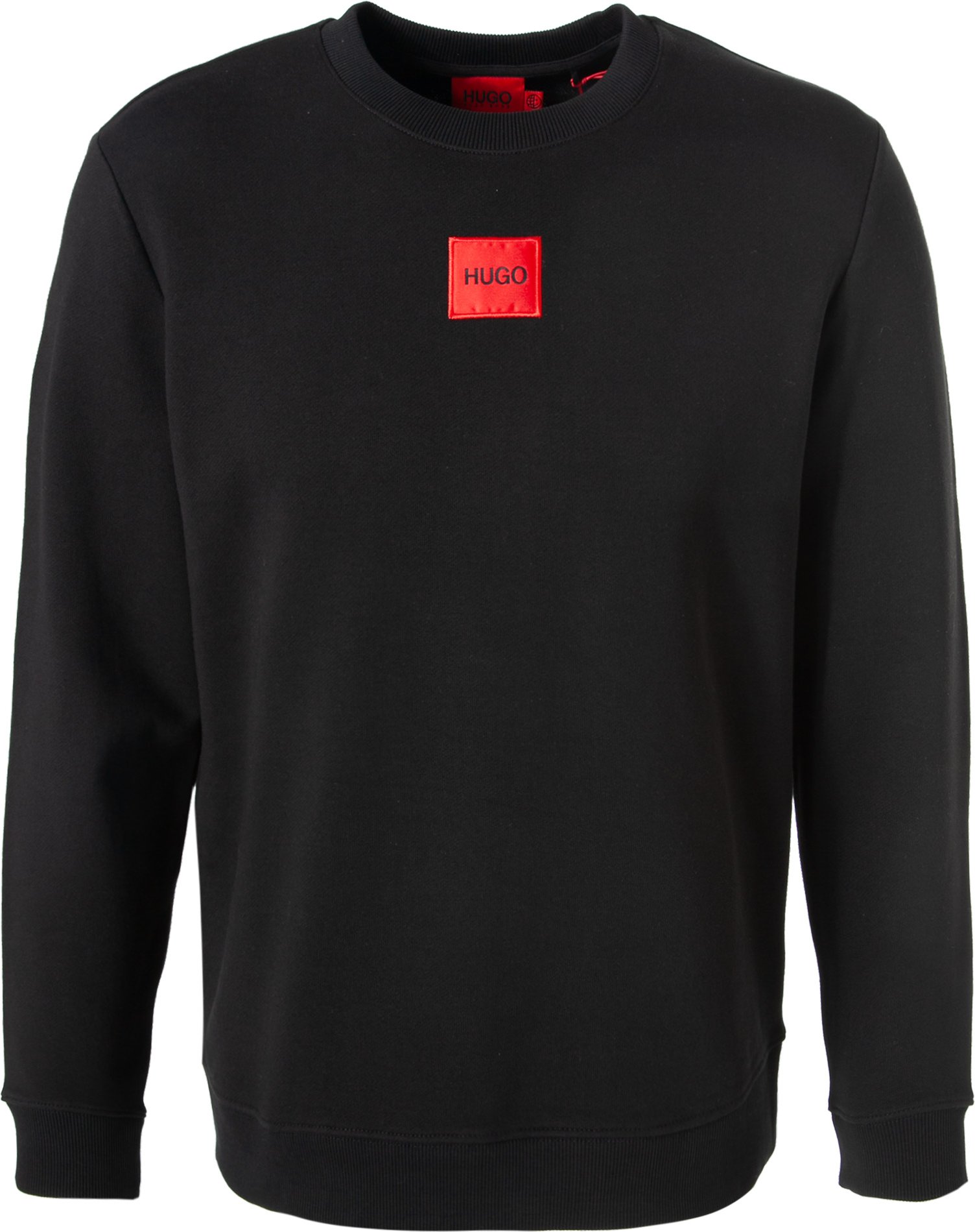 Thumbnail - HUGO Herren Sweatshirt schwarz Logo und Motiv