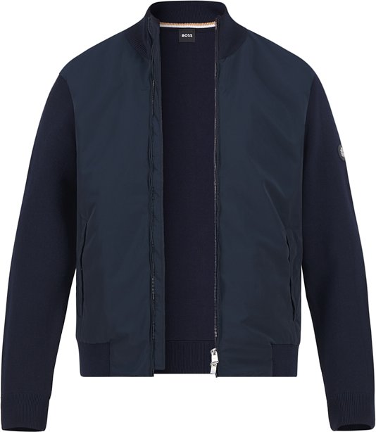 BOSS Black Herren Jacken blau