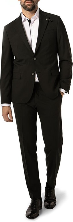 Thumbnail - BALDESSARINI Herren Anzug schwarz Slim Fit