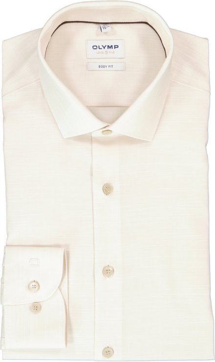 Thumbnail - OLYMP Herren Hemd beige meliert