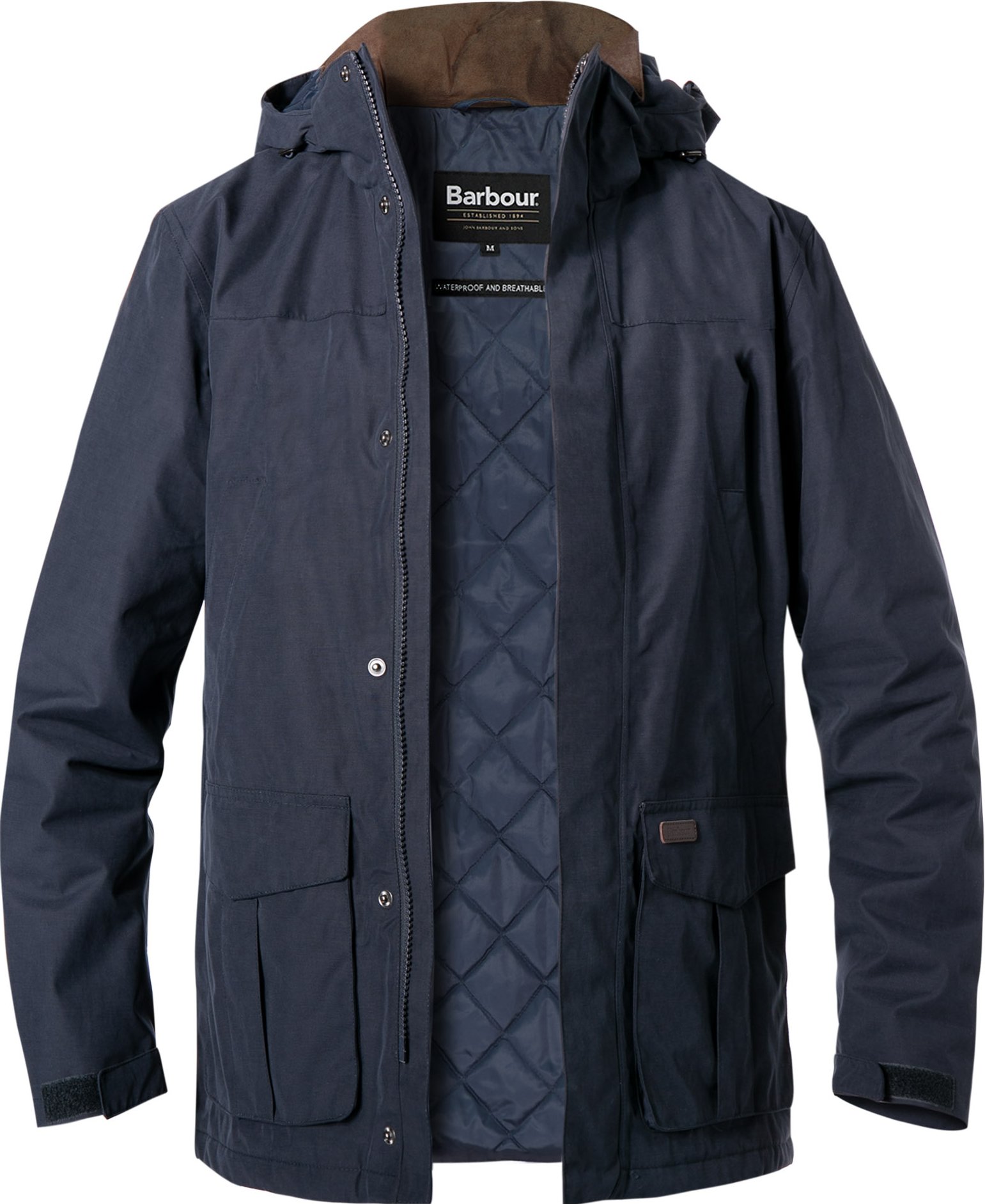 Barbour Herren Jacke blau unifarben