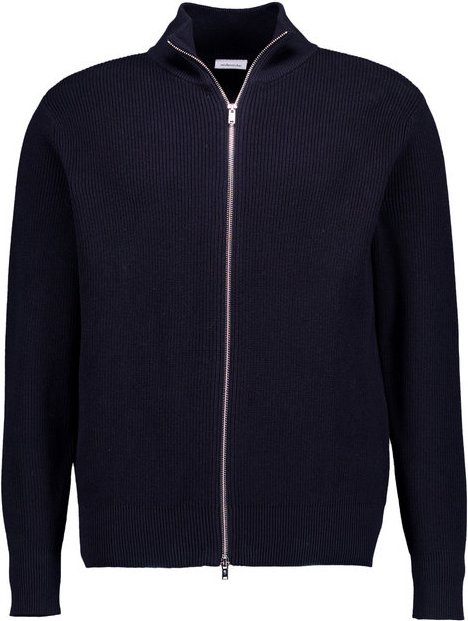 Thumbnail - Seidensticker Herren Cardigan blau unifarben