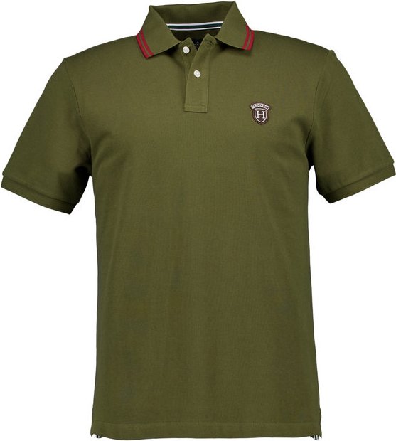 HACKETT Herren Polo-Shirt grün Classic Fit