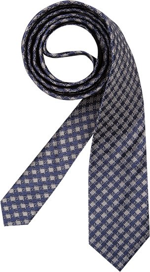 CERRUTI 1881 Herren Krawatte blau Gemustert