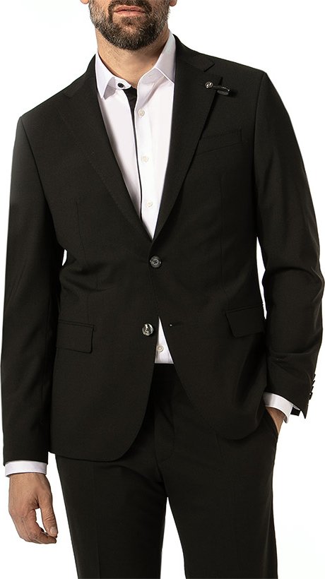 Thumbnail - BALDESSARINI Herren Sakko schwarz Slim Fit