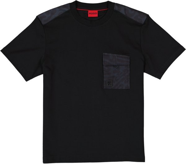 HUGO Herren T-Shirt schwarz