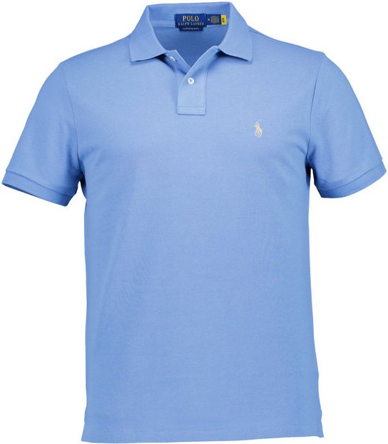 Polo Ralph Lauren Herren Polo-Shirt blau Slim Fit