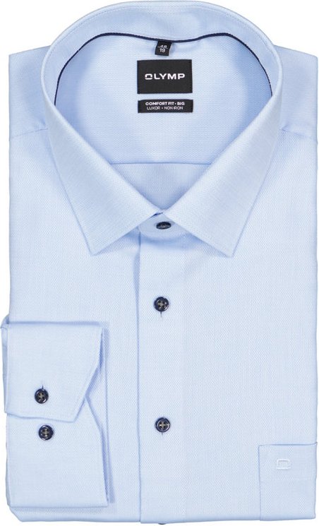 OLYMP Herren Hemd blau