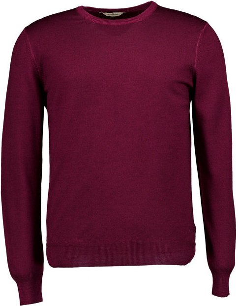 Thumbnail - Gran Sasso Herren Pullover rot unifarben